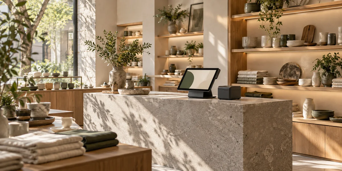 零售与业务系统连接,AI 生成场景示意